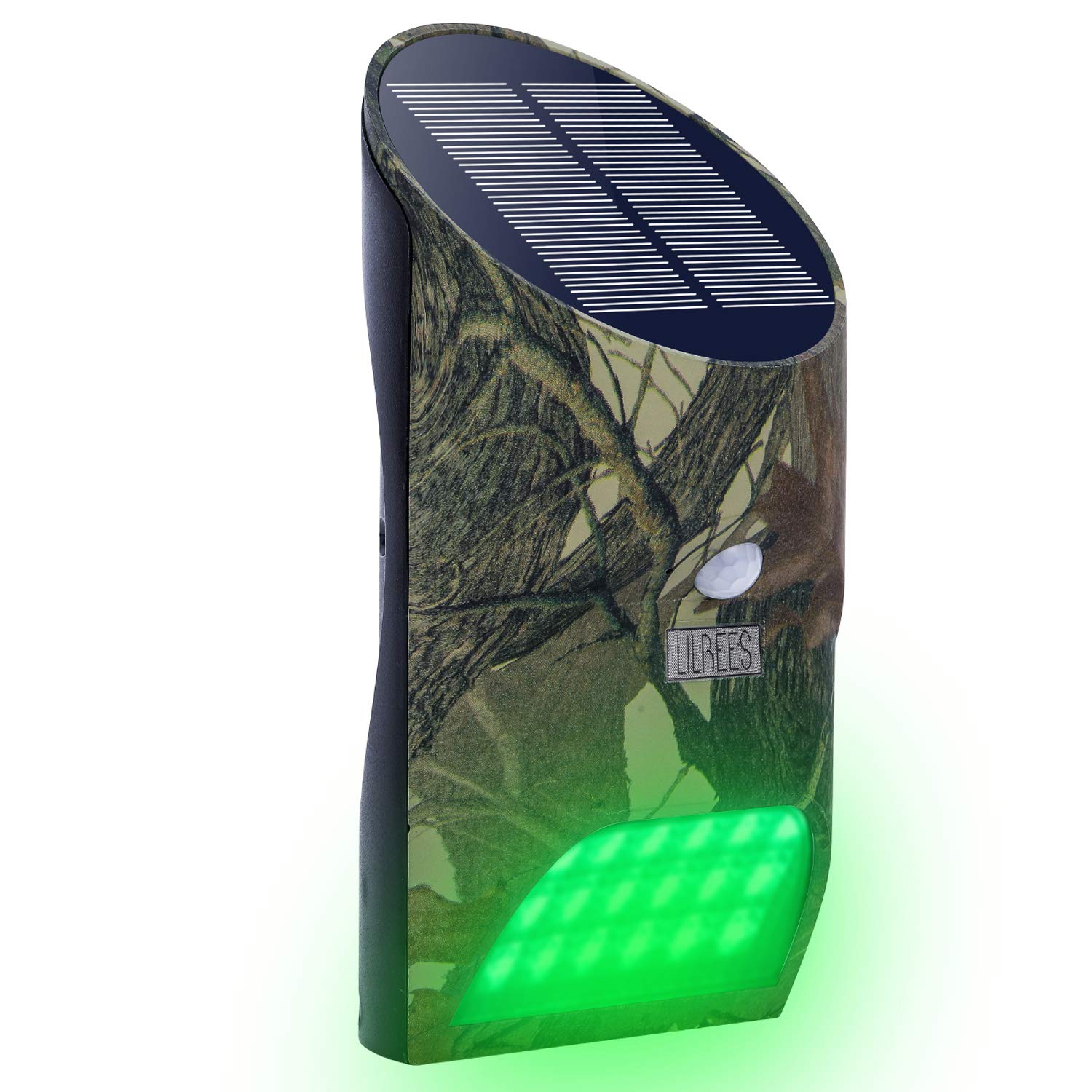 Solar Feeder Light for Hunting - Motion Activated Green LED Game Light - Outdoor Solar Powered Hog Feeder Light for Wildlife & Hunting - Perfect for Night Hunting, Game Feeding & Wildlife Observation