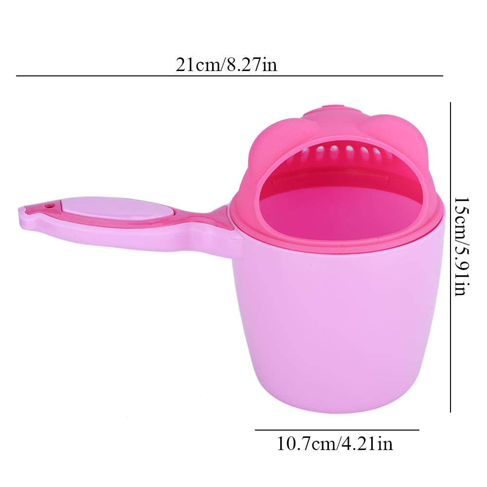 Non-Toxic Baby Shampoo Rinse Cup - Gentle Bathing for Newborns & Toddlers - Protects Eyes & Face from Water - Perfect for Hair Washing & Bath Time Safety