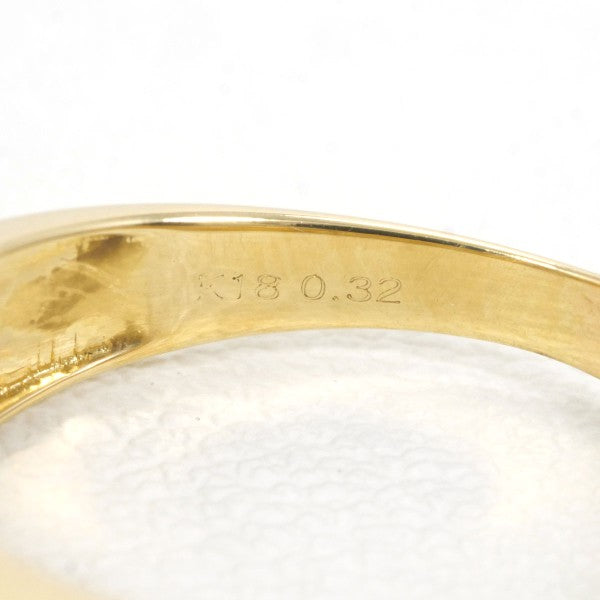 18K Yellow Gold Diamond Ring for Women - Elegant Solitaire Engagement & Wedding Band - Perfect for Proposals, Anniversaries, and Special Occasions