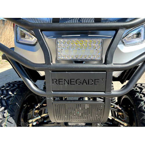 48V Electric Golf Cart 4 Seater - Lifted Renegade+ Edition Utility UTV | Compare to Coleman & Kandi | Red | Perfect for Golf Courses, Campuses & Resort Transportation