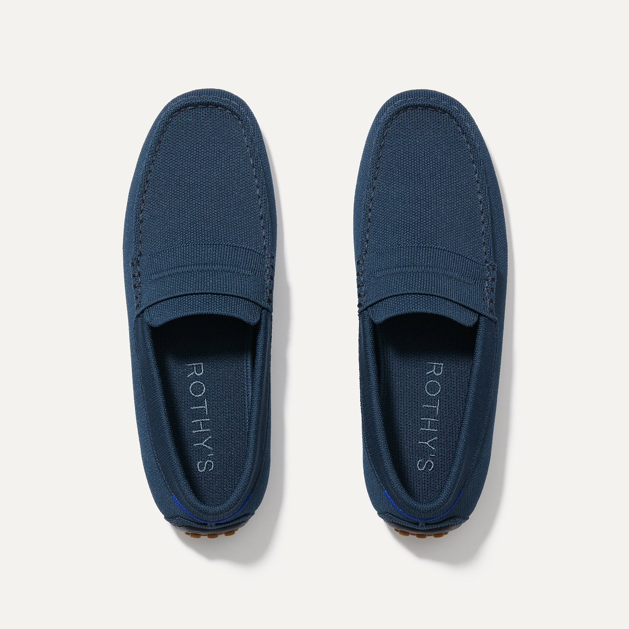 Premium Men's Driving Loafers in Navy Blue - Comfortable Slip-On Shoes for Casual Wear, Travel & Driving