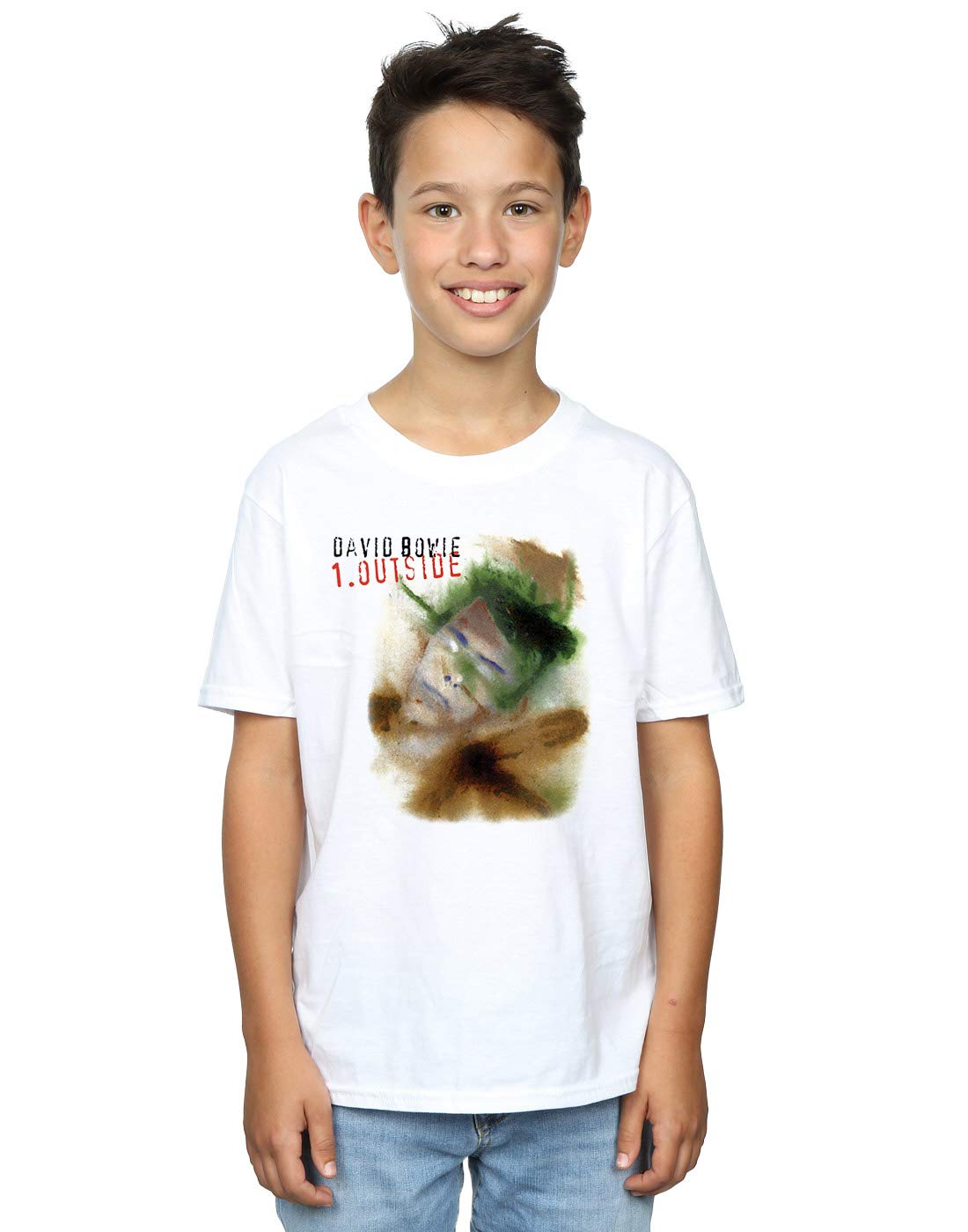David Bowie Boys Outside Album Cover T-Shirt | Vintage Music Band Tee for Men | Perfect for Concerts, Gifts & Bowie Fan Collections