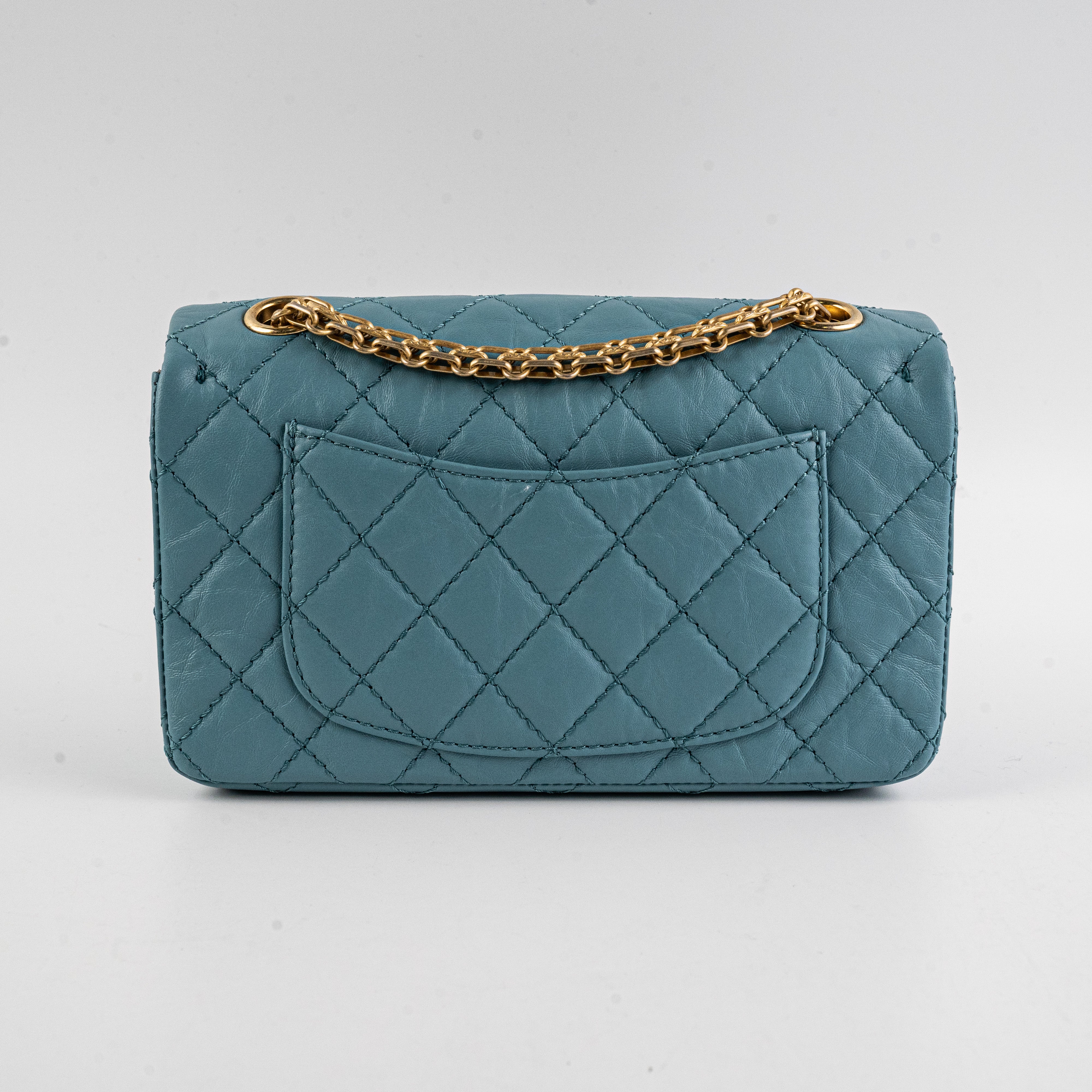 Chanel Mini Reissue Flap Bag in Blue - Luxury Crossbody Purse for Women | Perfect for Date Night, Parties & Everyday Use