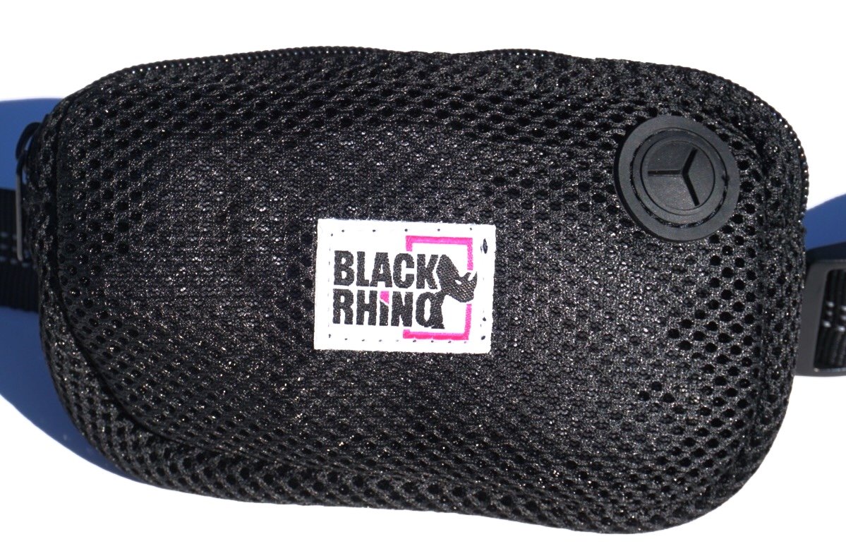 Premium Hands-Free Dog Leash for Running, Walking & Hiking - Adjustable Bungee Leash with Dual Handle & Neoprene Pads for Medium to Large Dogs - Includes Free Running Pouch (Pink/Black) - Perfect for Outdoor Adventures, Jogging & Daily Walks