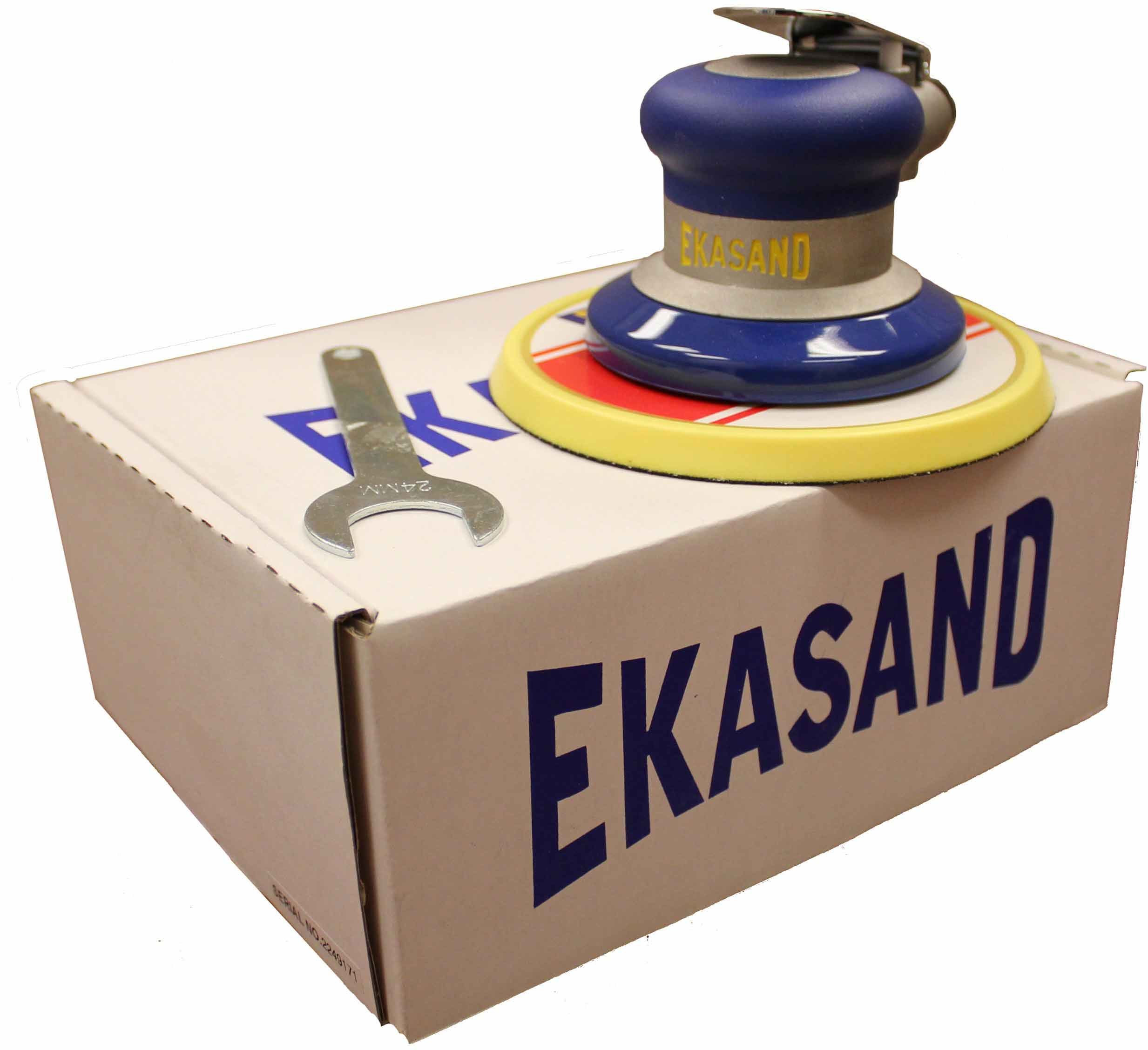 Ekasand P-100690 Random Orbital Sander - 5 Inch Variable Speed Power Sander for Woodworking, Auto Detailing & DIY Projects - Perfect for Sanding, Polishing & Surface Preparation