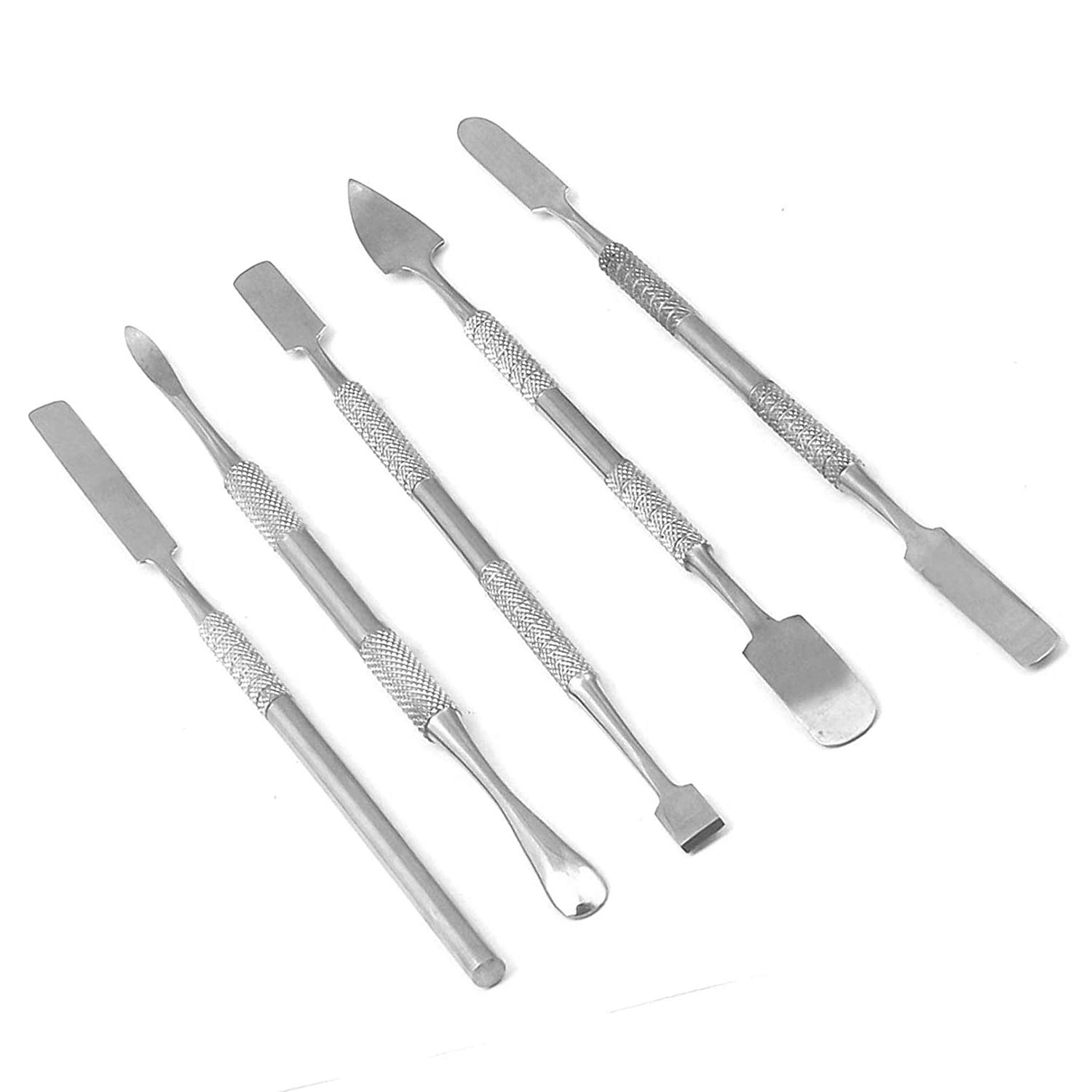 5Pcs Stainless Steel Wax Clay Sculpting Tools Kit - Carver, Spatula & Chisel Set for Halloween Models, DIY Crafts, Home Decor & Educational Projects - Perfect for Art Classes, Pumpkin Carving & Creative Sculpting