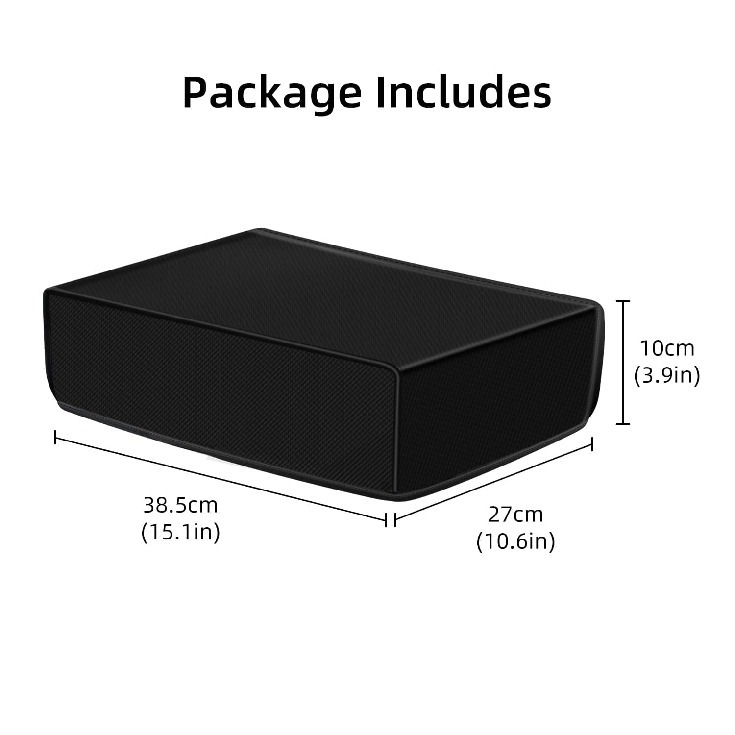Wigearss Waterproof Dustproof Scratch-Resistant Protective Cover for PS5 (Not for PS5 Slim/PS5 Pro) - Perfect for Gaming Console Storage & Travel Protection