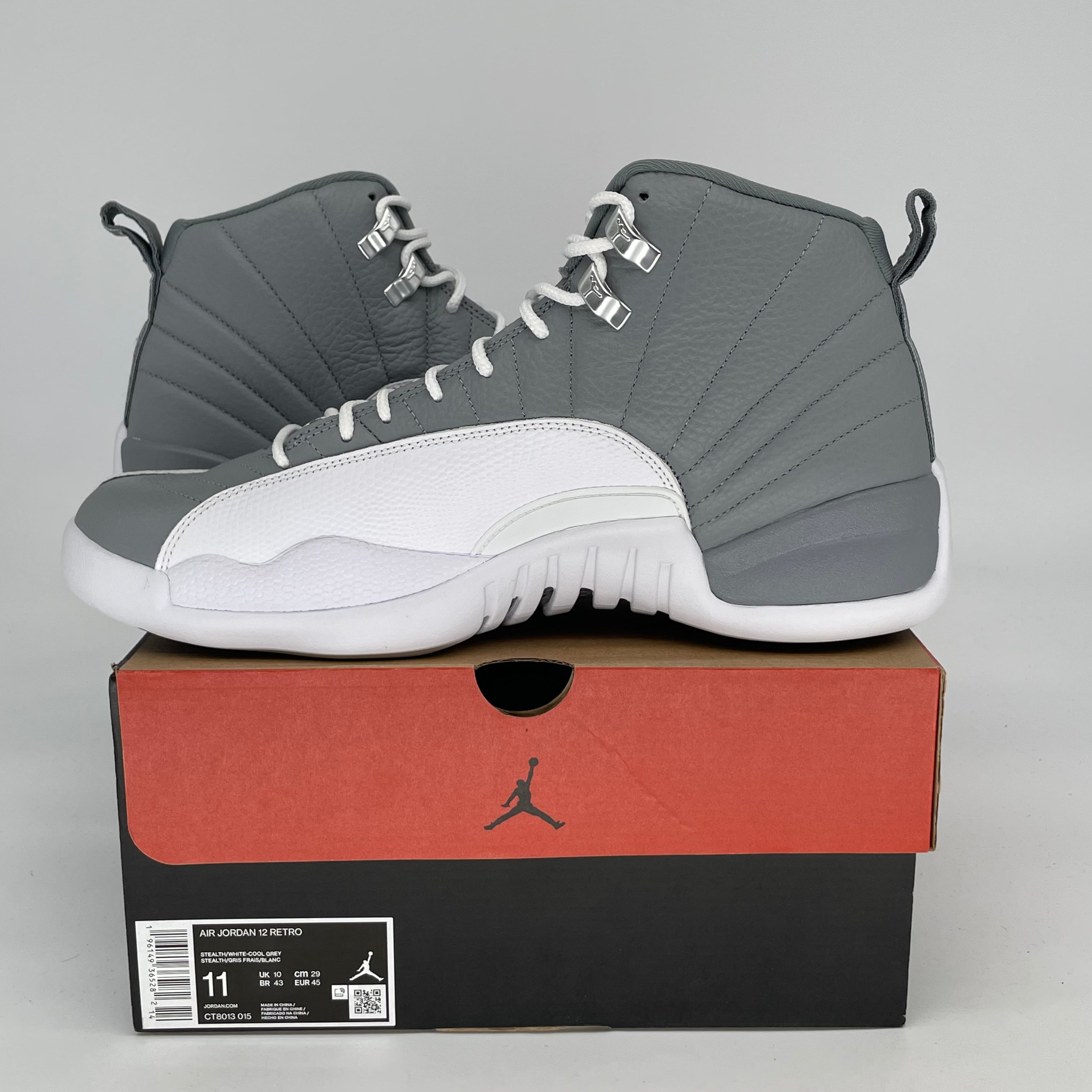 AIR JORDAN 12 STEALTH Basketball Shoes - Men's Size 11/Women's Size 12.5 - Style CT8013-015 - Perfect for Court Performance & Streetwear Fashion
