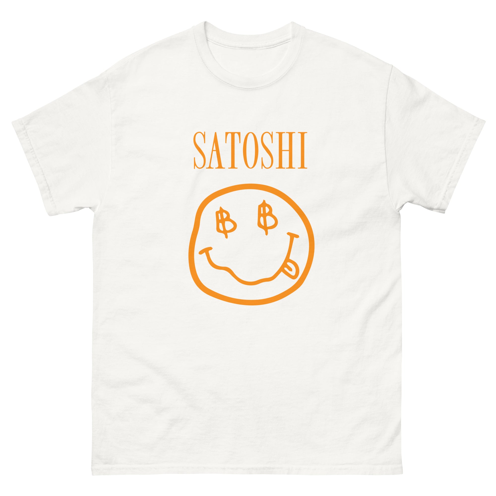 Satoshi Bitcoin Crypto T-Shirt - Cool Bitcoin & Cryptocurrency Graphic Tee for Men & Women - Perfect for Bitcoin Fans, Crypto Enthusiasts & Blockchain Events