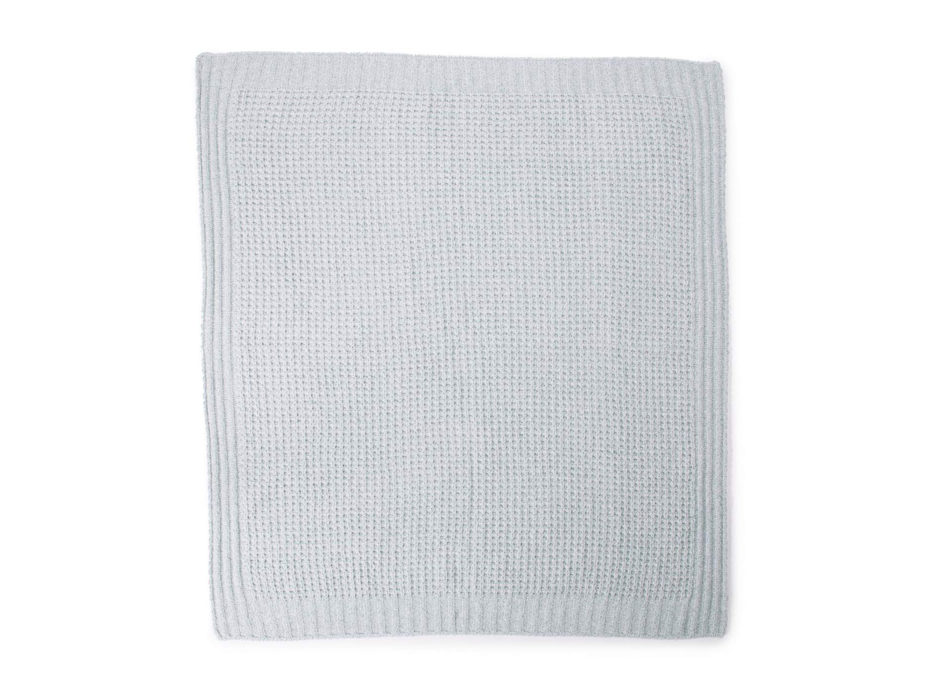 Barefoot Dreams Waffle Knit Baby Blanket for Boys & Girls - Soft Hand-Knit Look Luxury Blanket - Perfect for Nursery, Stroller, Swaddling & Baby Shower Gifts