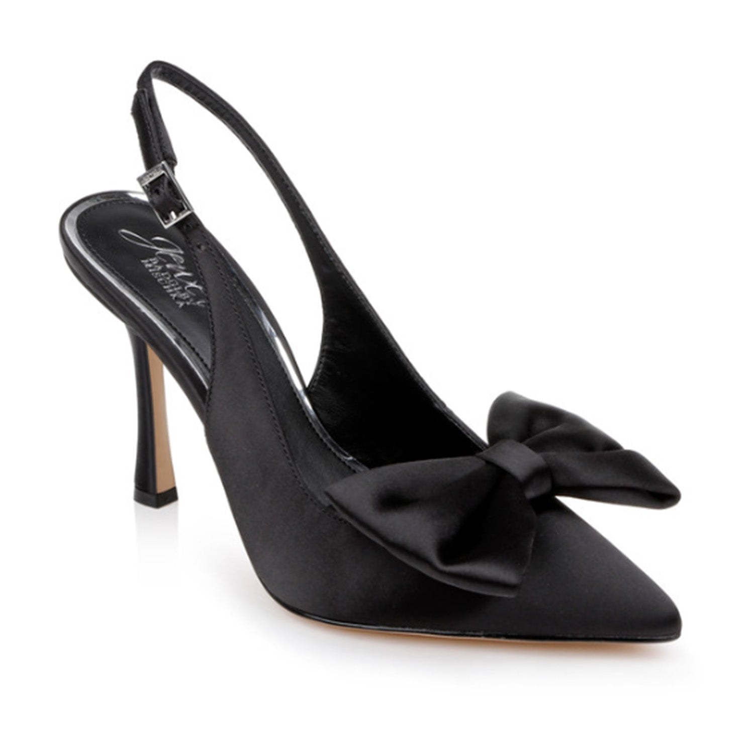 Badgley Mischka Women's Kourtnay Black Heels - Elegant Evening Shoes for Weddings, Parties & Special Occasions