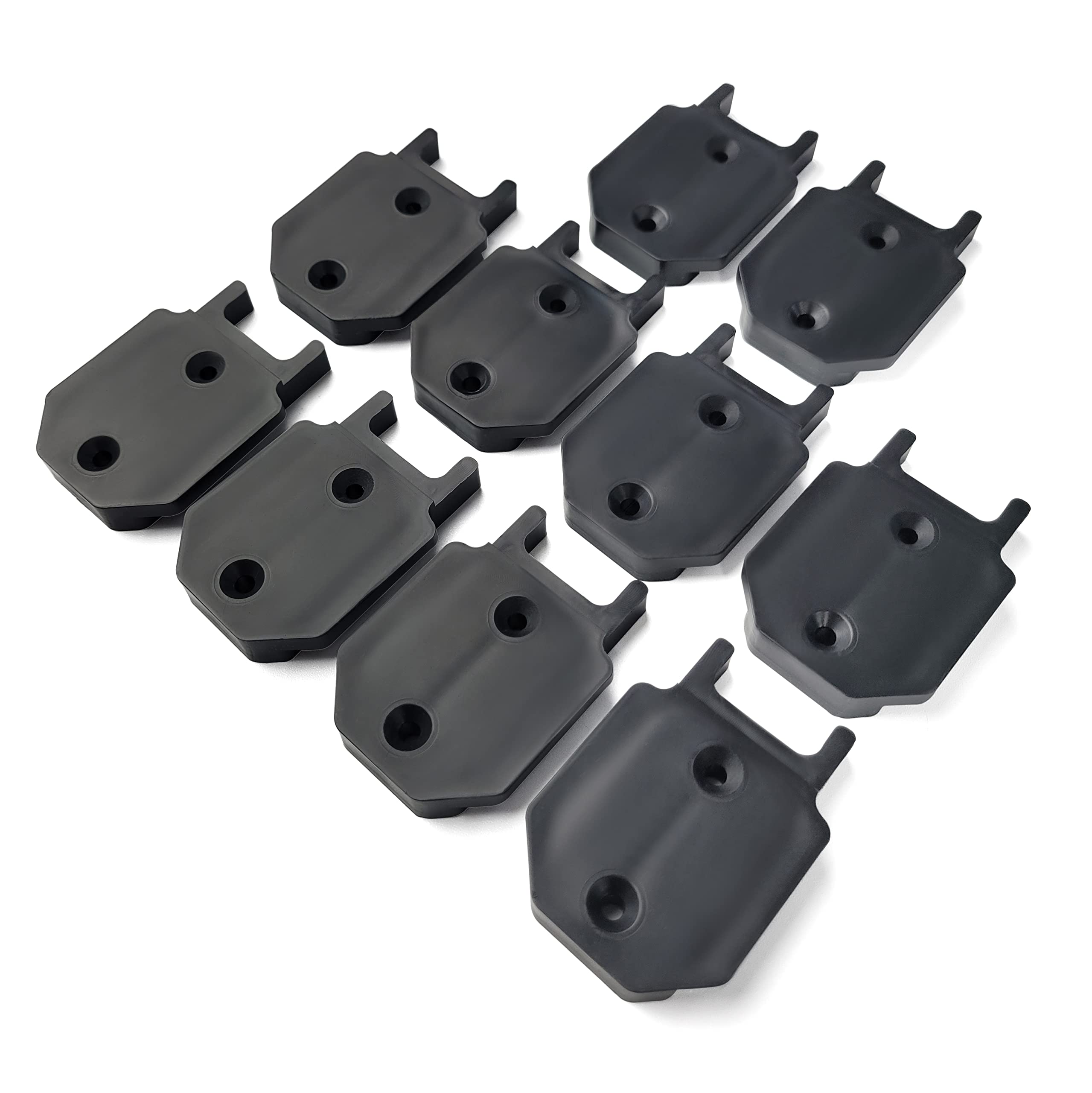 DEWALT Power Tool Holder & Mounting Plate Set - 10-Pack Wall Mount Organizer for 20V & 60V Tools | Garage Storage System for Workshop, Tool Shed & DIY Projects