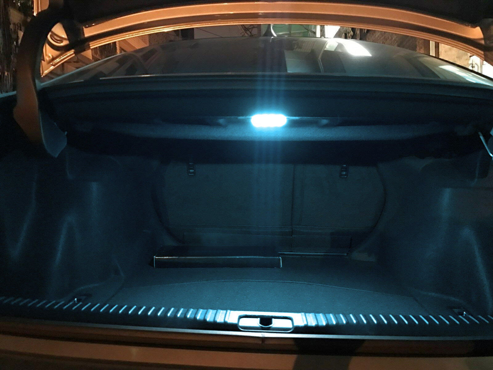 2W High Power Ice Blue LED Trunk Cargo Light Assembly for Lexus & Toyota - Bright Interior Lighting for Nighttime Loading & Organizing