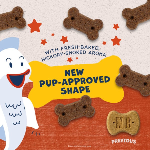 Natural Balance Crunchy Dog Biscuits with Real Salmon - Small Breed Recipe, 8oz - Healthy Treats for Training & Dental Care