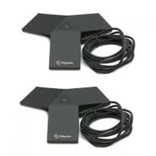 Poly Trio 8300/8500/8800 Expansion Microphone Kit - Premium Conference Room Audio Solution for Business Meetings & Video Calls