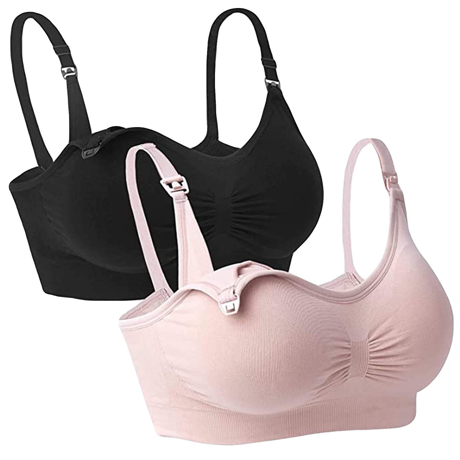 Wire-Free Maternity Bra for Women - Seamless Nursing Bra, Comfortable Support for Pregnancy & Breastfeeding - Perfect for Daily Wear, Workouts, and Relaxation