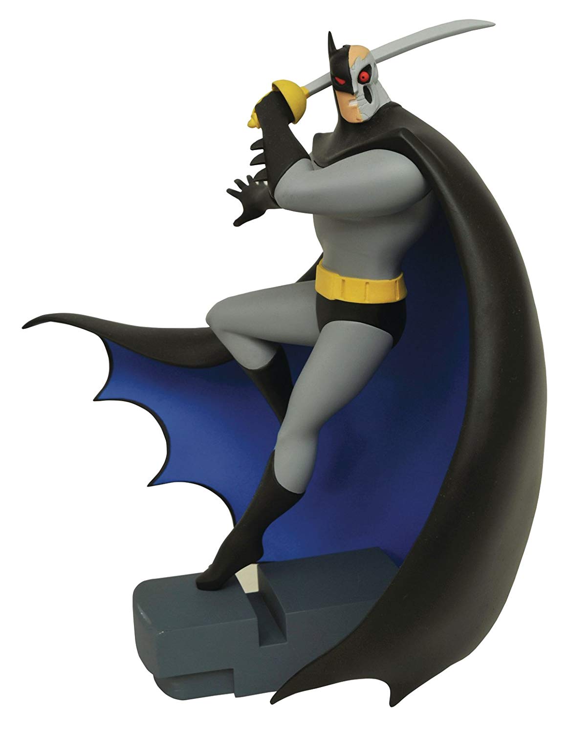 DC Comics Batman The Animated Series Hardac PVC Collectible Figure - Premium Diamond Select Gallery Edition for Display & DC Fans Collection