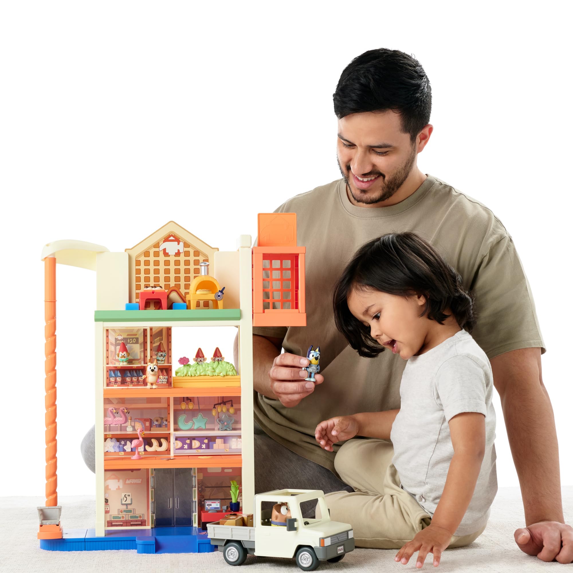 Bluey Hammerbarn Shopping Center Mega Playset - 4 Level 22