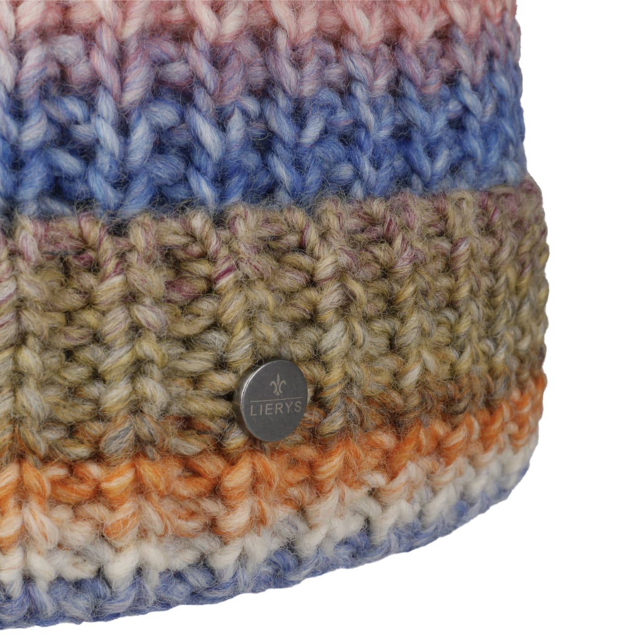 Lierys Finja Bobble Hat - Warm Winter Knit Beanie for Women & Men - Cozy Cable Knit Pom Pom Hat for Cold Weather - Perfect for Skiing, Snowboarding & Outdoor Activities