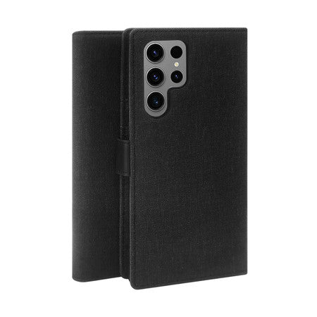 Samsung Galaxy S24 Ultra Wallet Case with Card Holder - Slim Protective Cover with RFID Blocking - Perfect for Travel, Work & Everyday Use