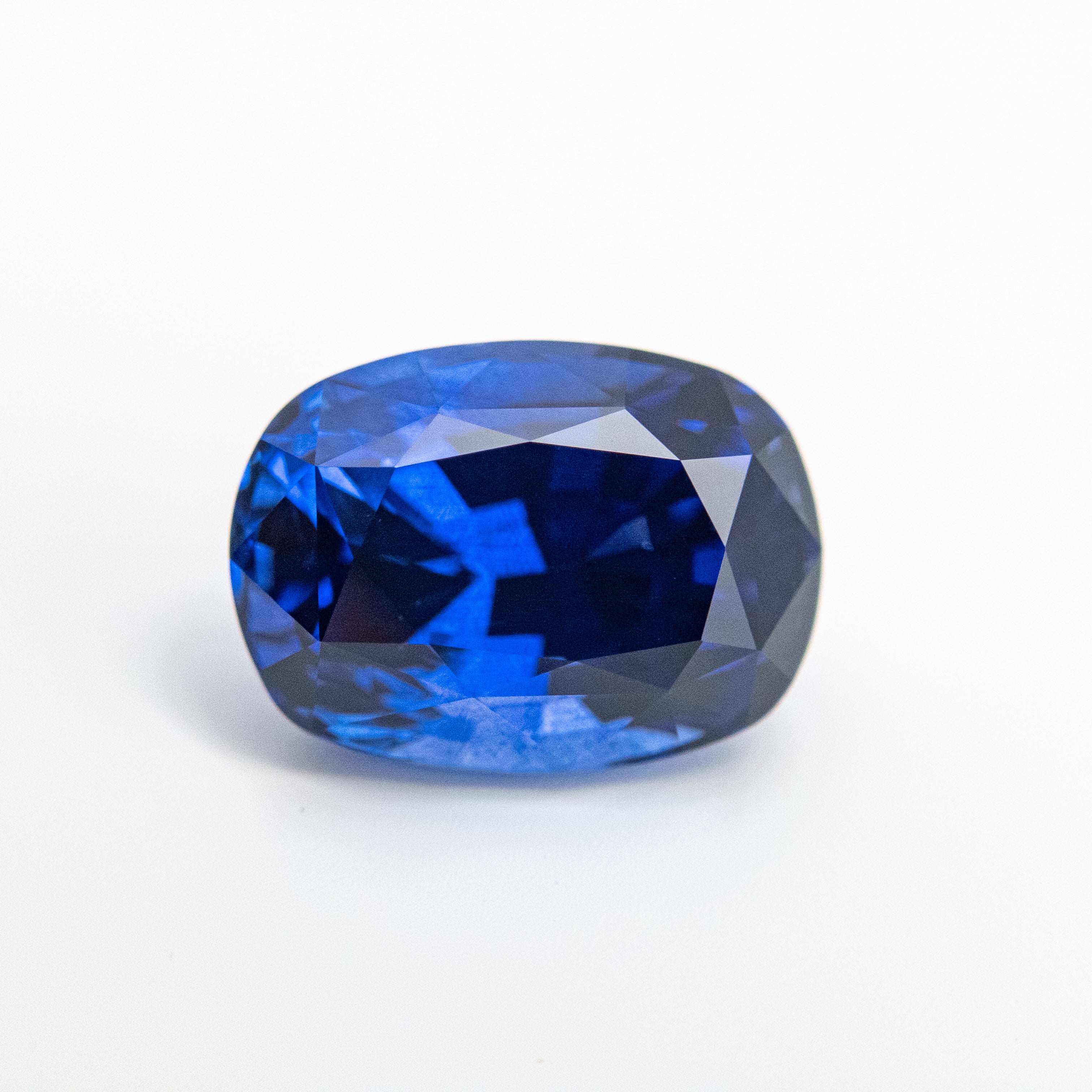 2.98ct Natural Cushion Cut Blue Sapphire Gemstone - 9.22x6.66x5.66mm Brilliant Cut for Jewelry Making, Engagement Rings & Luxury Gifts