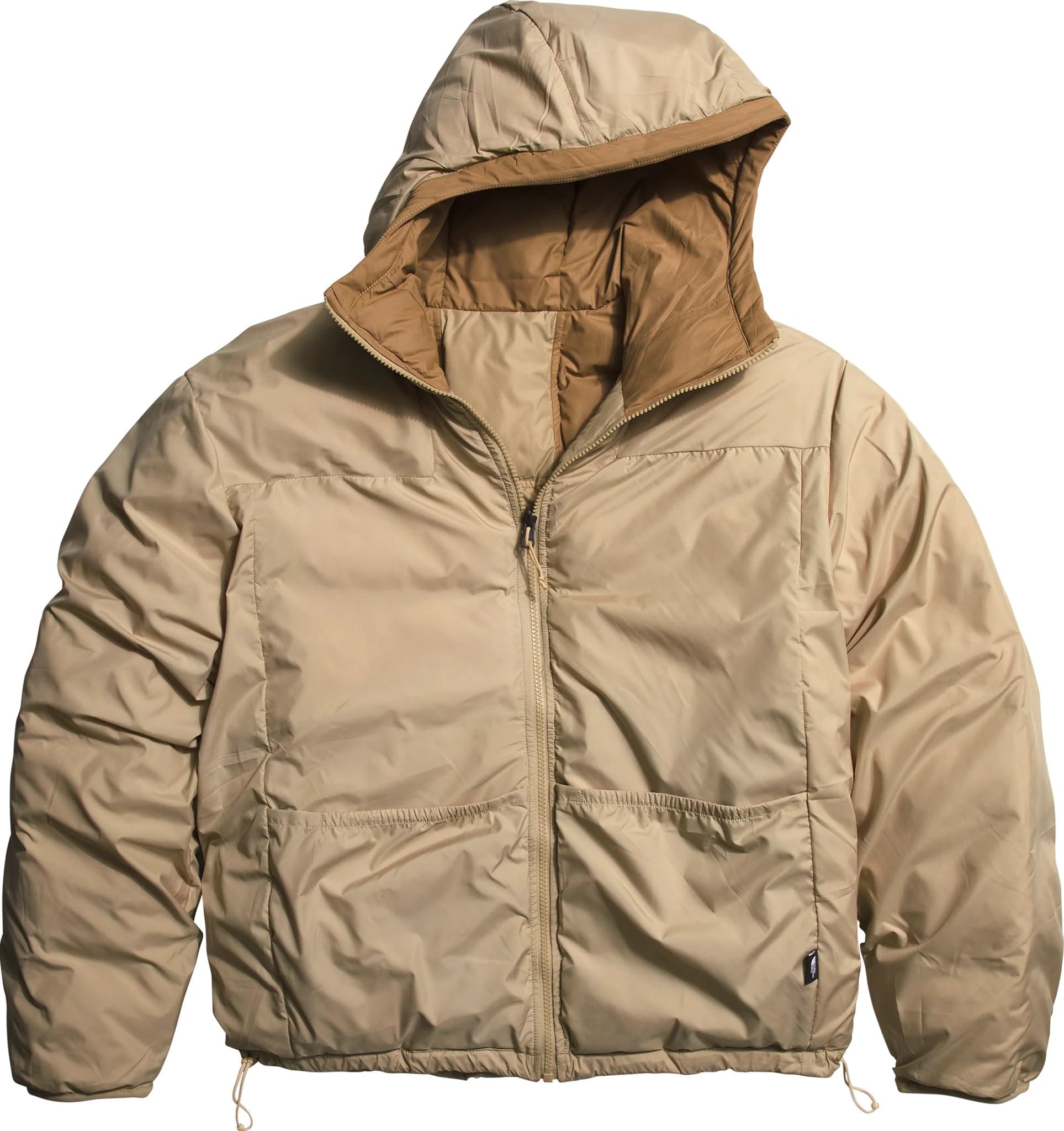 The North Face Men's Lhotse Reversible Hooded Puffer Jacket - Lightweight Insulated Winter Coat for Hiking, Camping & Outdoor Adventures