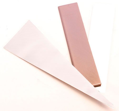 Eastwood Hard Copper Rectangle Form - Fill Holes Without Burn-Through - Durable Copper Plate & Rectangular Copper Paddle for Metalworking, Welding, and DIY Projects