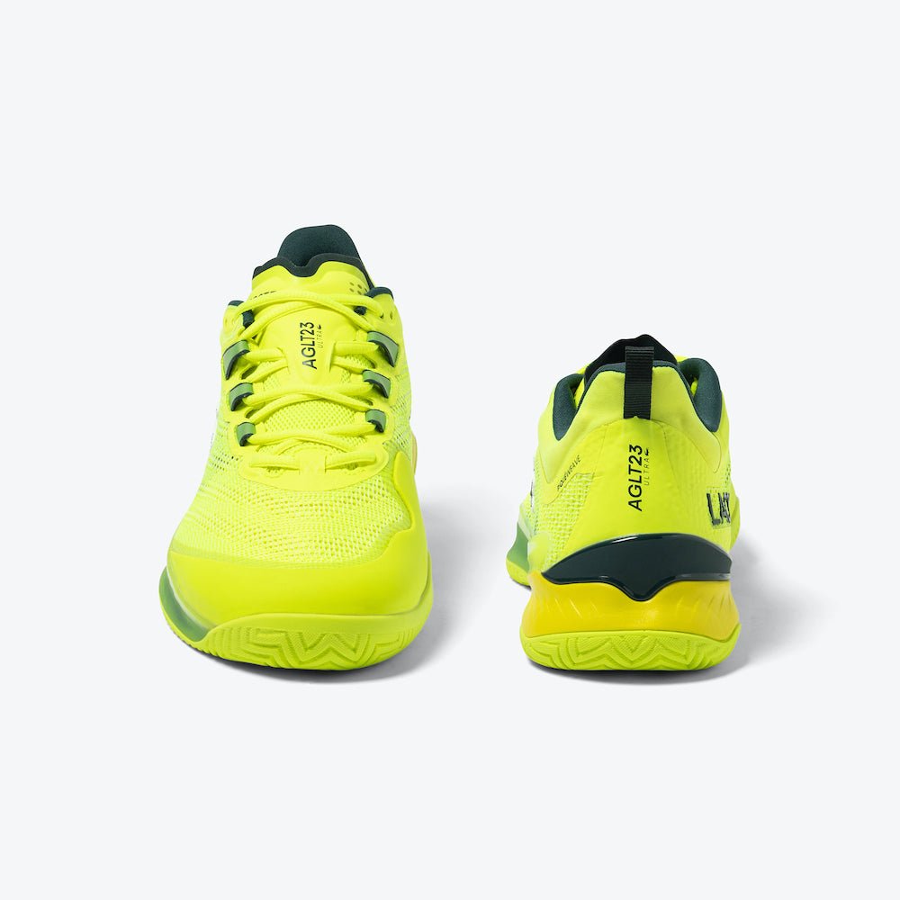 Lacoste AG LT23 Ultra Men's Tennis Shoes - Lightweight & Durable for Tennis & Casual Wear - Yellow