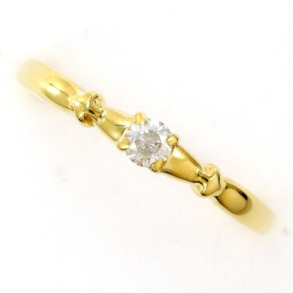 18K Yellow Gold Diamond Ring for Women - Elegant Solitaire Engagement & Wedding Band - Perfect for Proposals, Anniversaries, and Special Occasions