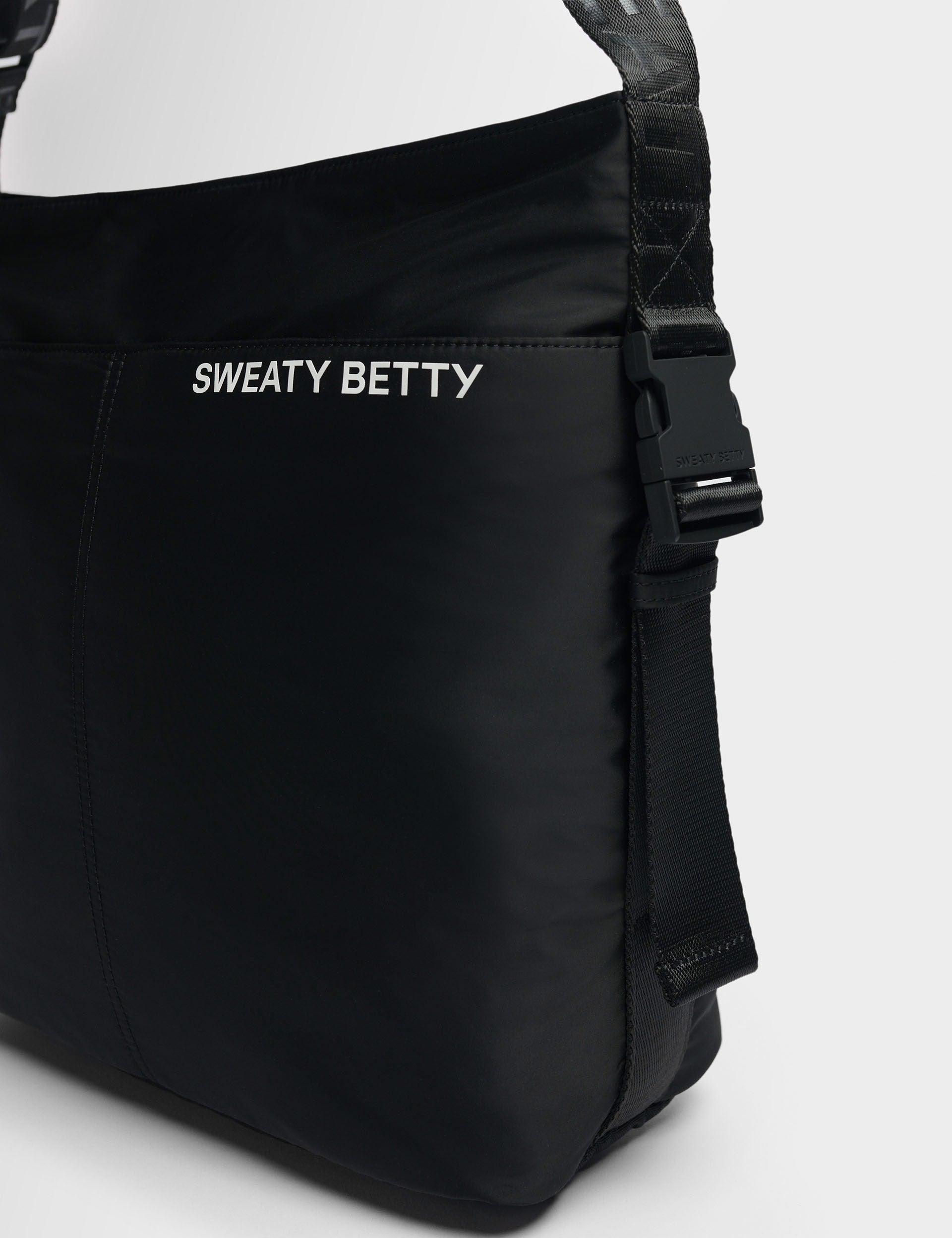 Strive Tote Bag - Premium Black Leather Work Tote for Women | Perfect for Office, Business Meetings & Daily Commute