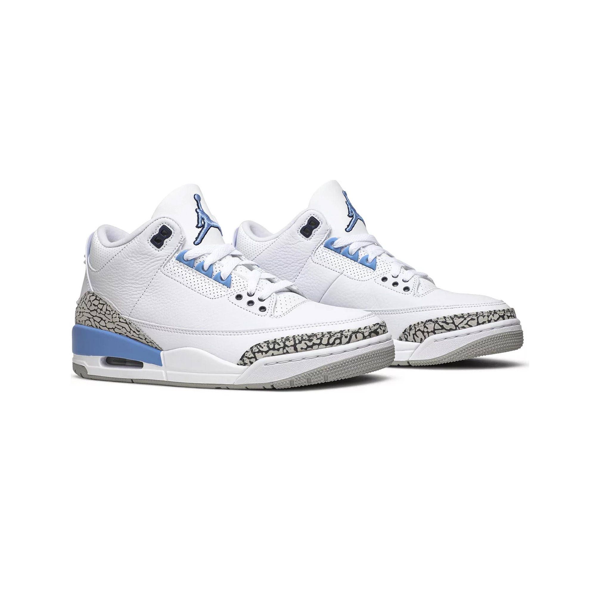 Air Jordan 3 Retro 'UNC' (2020) - Men's Basketball Sneakers for Casual Wear & Street Style | Perfect for Sneaker Collectors & UNC Fans