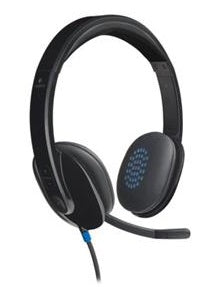 Logitech H540 Stereo USB Headset with Noise Cancelling Microphone - Comfortable PC Headset for Online Meetings, Gaming & Remote Work