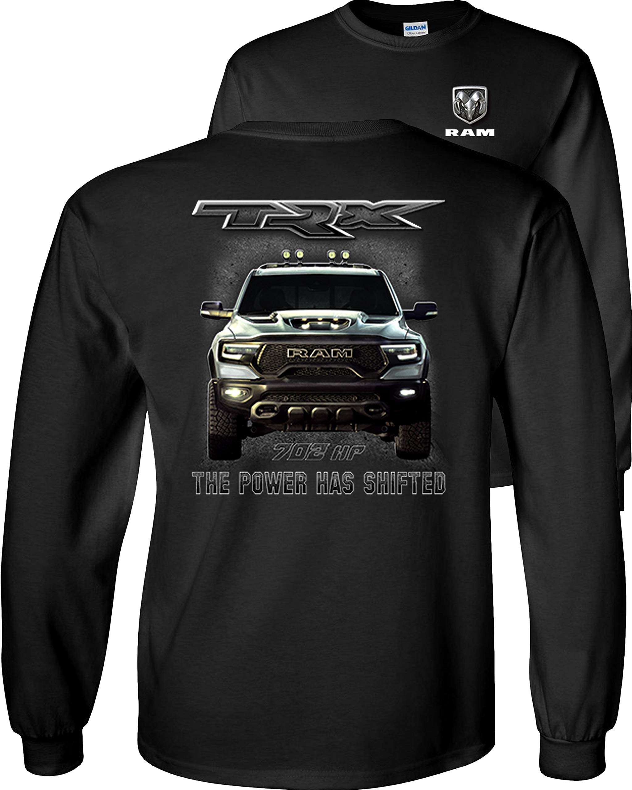 Fair Game Dodge Ram TRX V8 702HP Long Sleeve Shirt - Perfect for Truck Enthusiasts & Off-Road Adventures