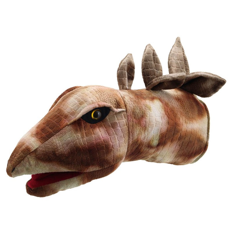 Dinosaur Stegosaurus Hand Puppet 40cm - Soft Plush Toy for Kids, Interactive Role Play & Storytelling (Code 190) | Perfect for Classroom Activities, Birthday Gifts & Imaginative Play