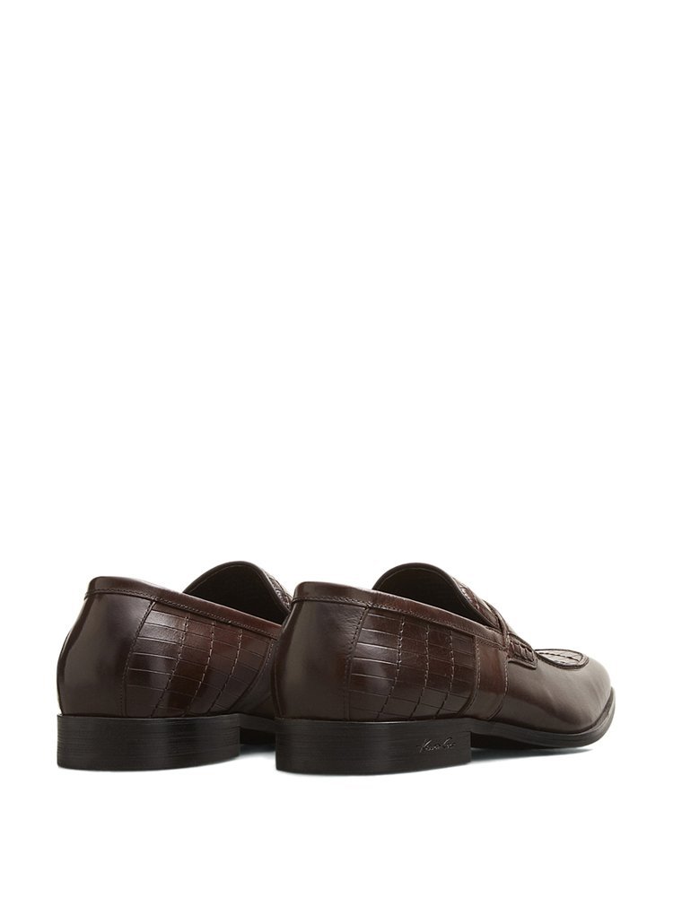 Kenneth Cole Men's Leather Loafers - Comfortable & Stylish Slip-On Dress Shoes for Business, Casual & Office Wear