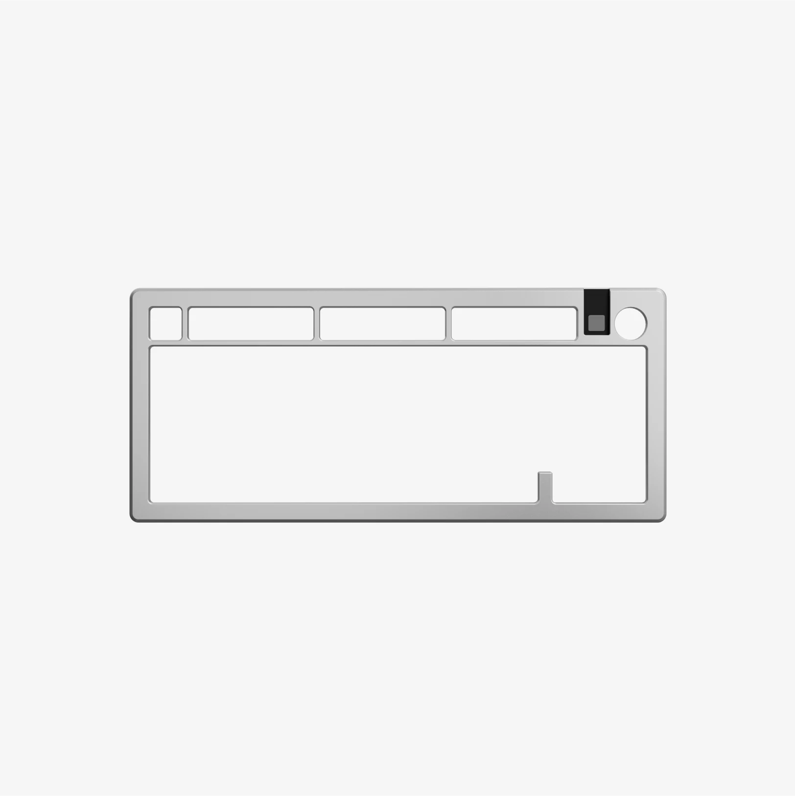 GMMK 3 Mechanical Keyboard Top Frame Replacement - Compatible with GMMK 3 Custom Keyboards - Durable Aluminum Frame for Gaming & Typing - Perfect for PC, Mac & Office Setup
