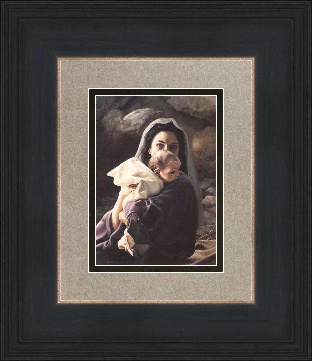 Be It Unto Me Religious Painting by Liz Lemon Swindle - Inspirational Christian Art for Home, Church & Office Decor