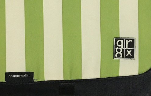 Vespa Stripe Black/Green