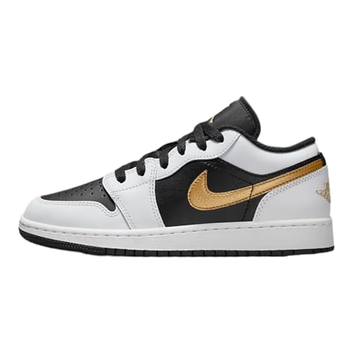 White/Metallic Gold-black