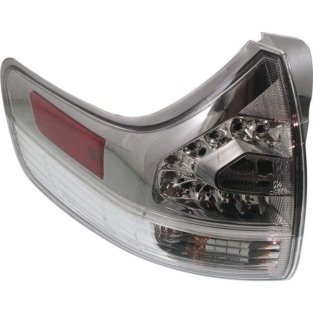 2011-2017 Toyota Sienna Replacement Tail Lights Pair - Left & Right Side Compatible with SE Models (TO2804110 TO2805110, 81560-08040 81550-08040) - Perfect for Night Driving Safety and Vehicle Customization