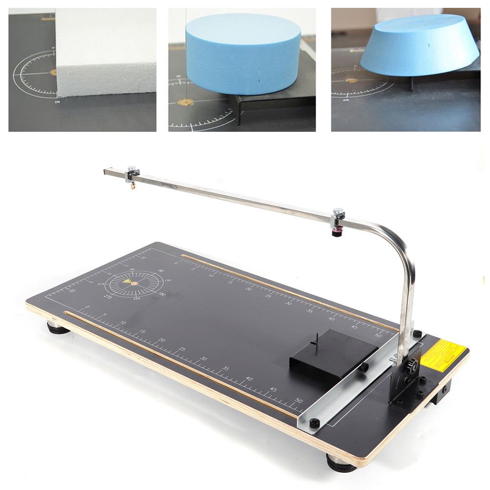 TECHTONGDA Hot Wire Foam Cutter Table - Adjustable Temperature Foam Cutting Machine for Styrofoam, EPS, XPS & Pearl Cotton - Perfect for DIY Crafts, Model Making, Sculpting & Packaging Projects
