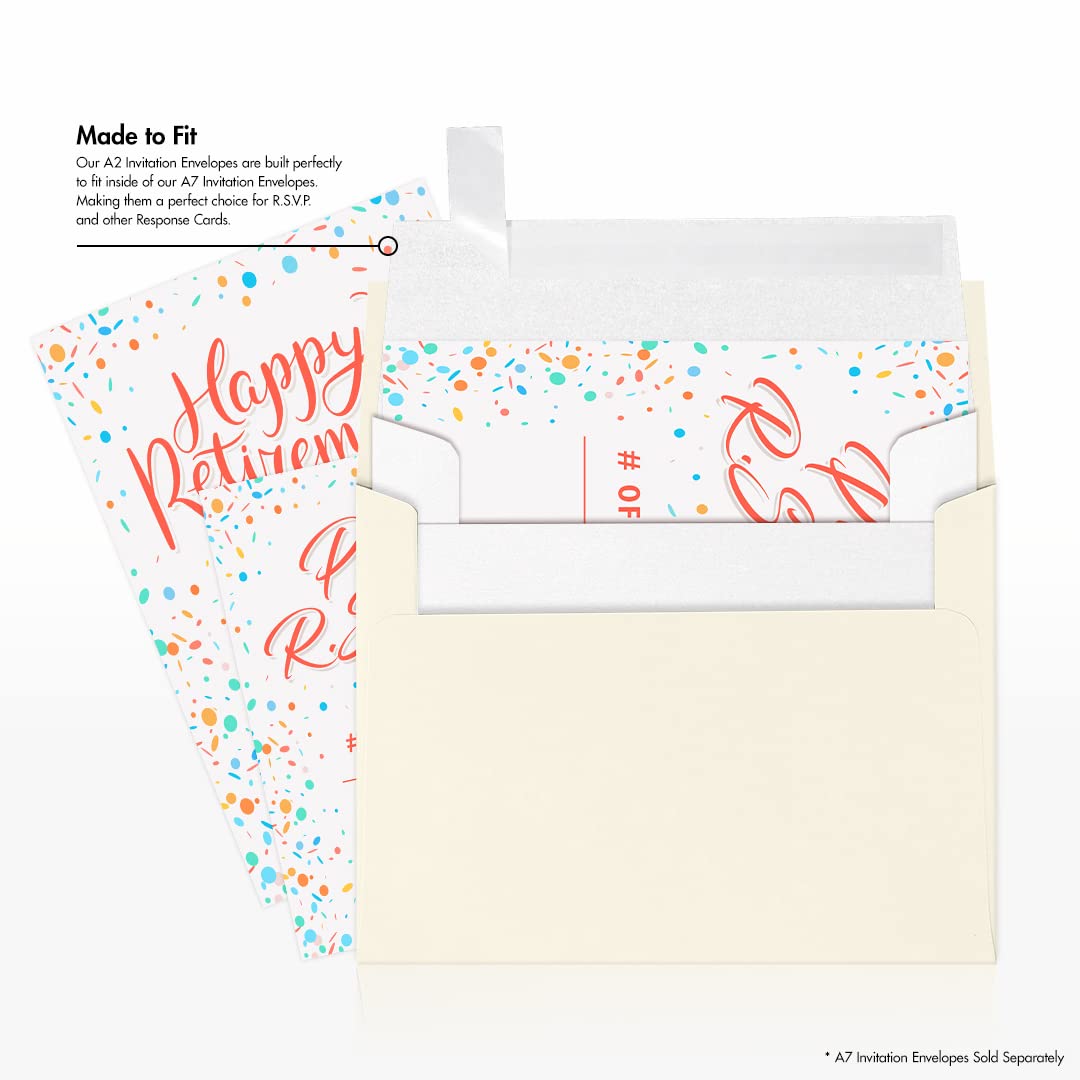 Premium A2 Invitation Envelopes (4 3/8