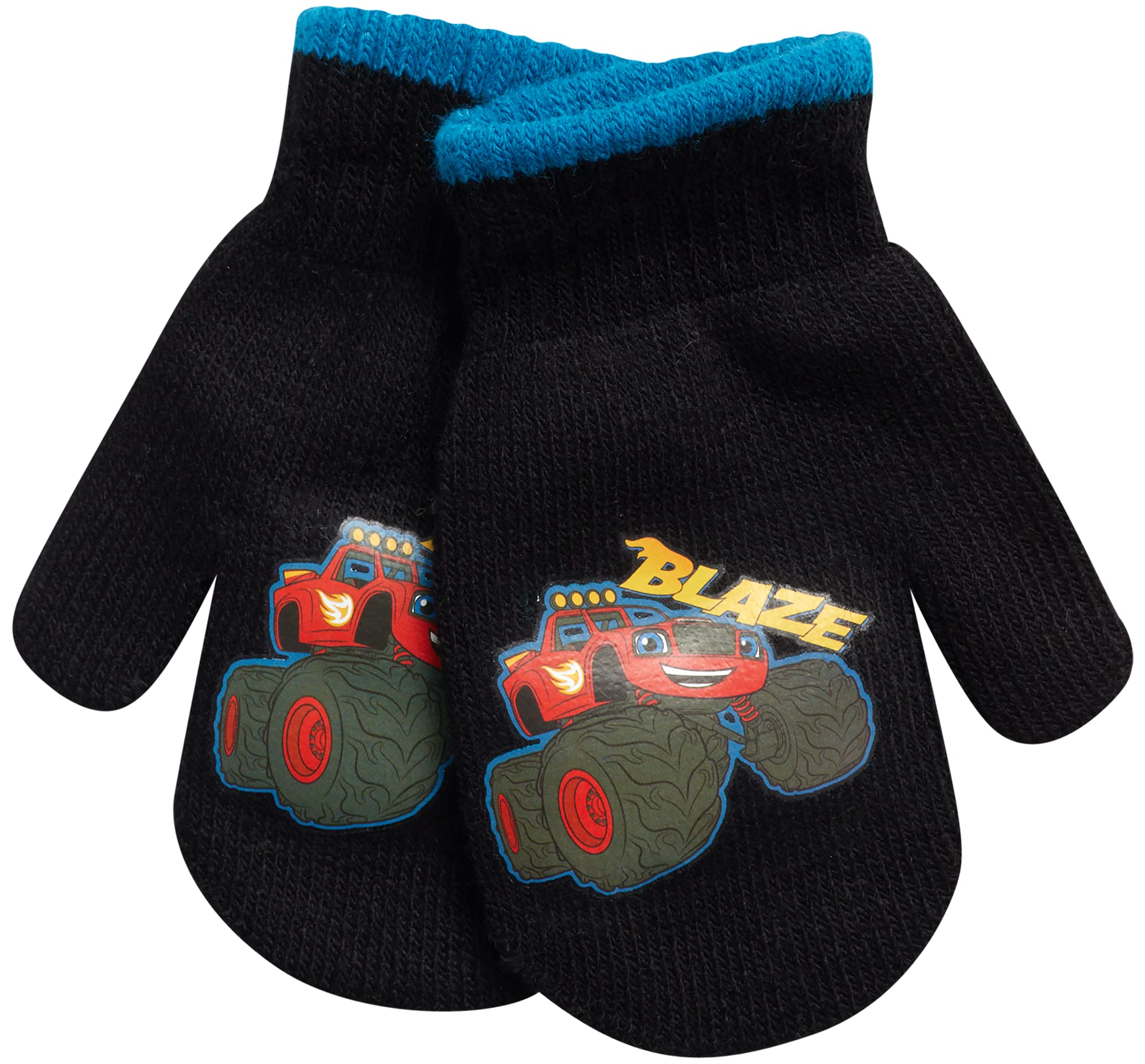 Paw Patrol & Blaze Boys Mittens Set - 4 Pack for Toddlers - Winter Play & Outdoor Fun
