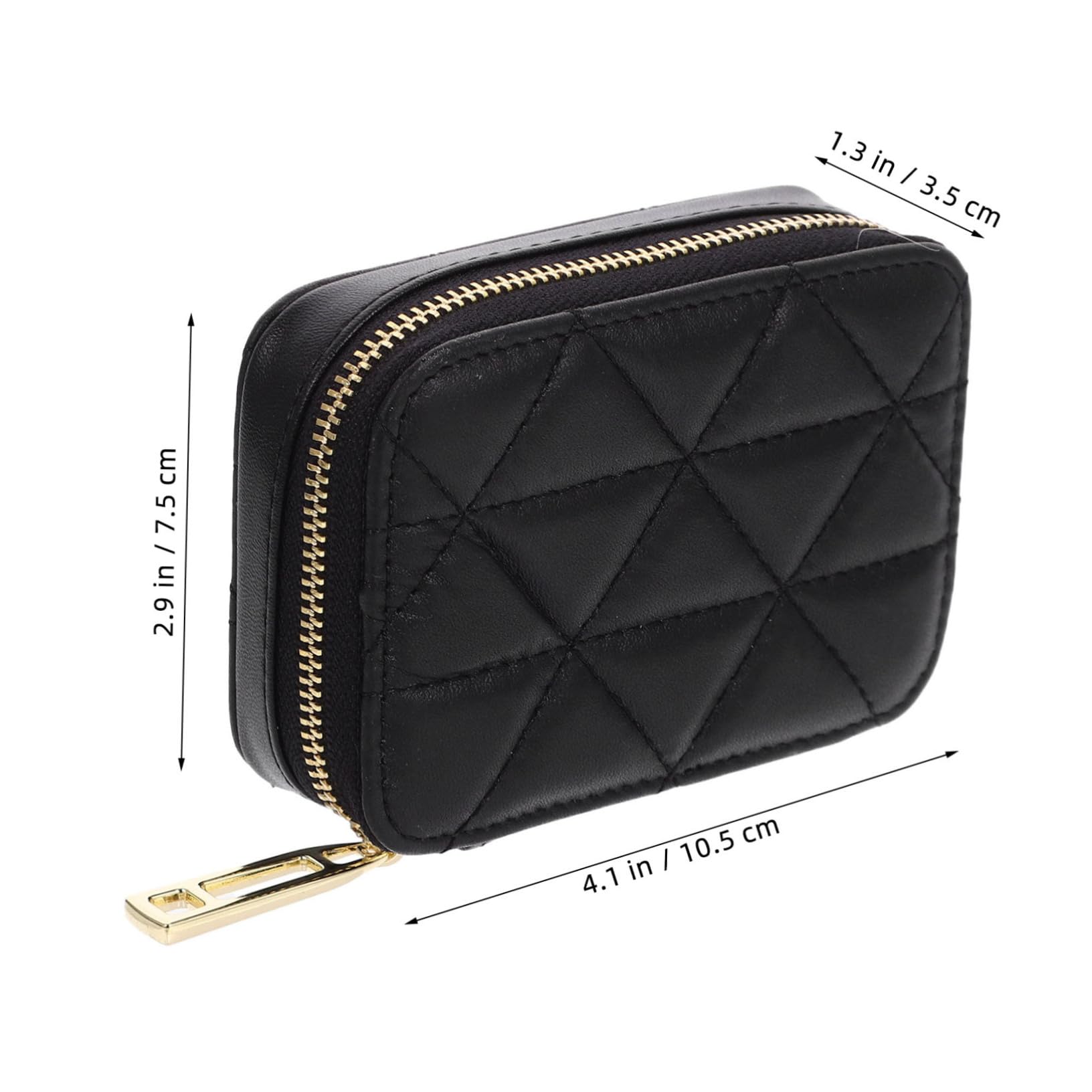 Premium Cowhide Makeup Bag with Mirror - Travel Cosmetic Organizer for Lipstick, Lip Gloss & Beauty Essentials | Stylish Small Storage Purse for Women & Girls | Perfect for Travel, Home & Daily Use