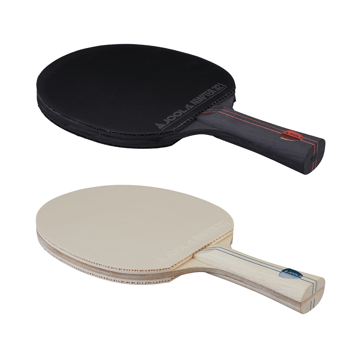 JOOLA Blizzard Blackout Premium Table Tennis Paddle Set with 3 Balls - Professional Ping Pong Racket for Indoor & Outdoor Play, Training, and Family Fun