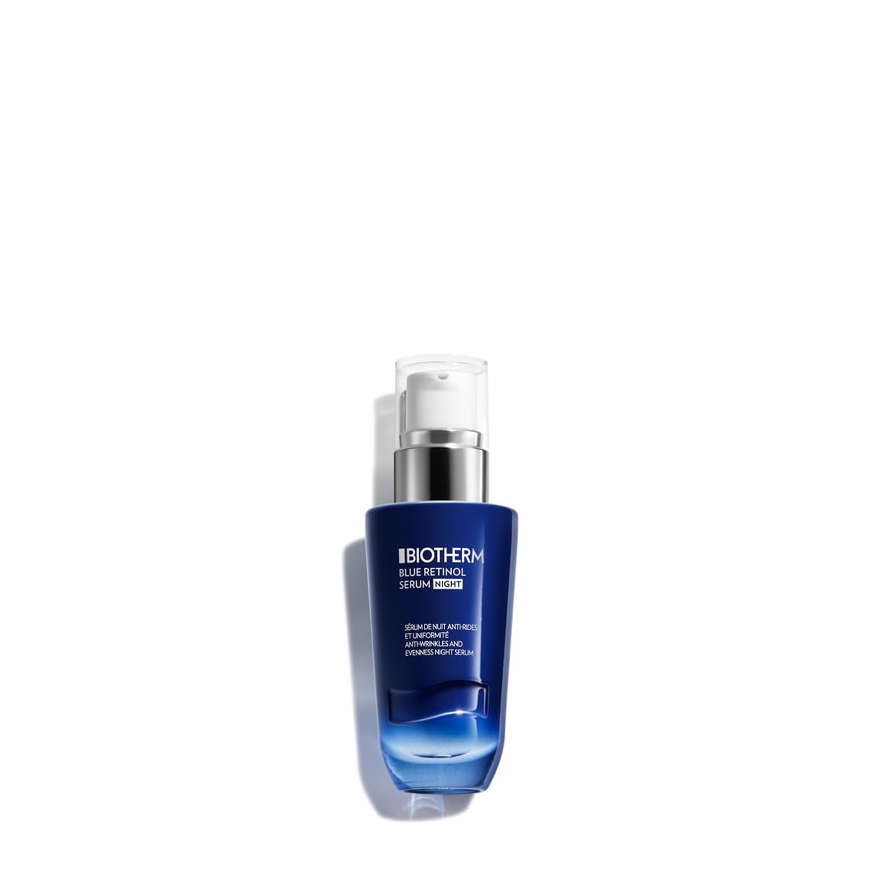 Biotherm Blue Retinol Night Serum for Normal to Oily Skin – Anti-Wrinkle & Even Skin Tone with Life Plankton & Retinol – 30ml – Perfect for Nighttime Skincare Routine & Reducing Fine Lines