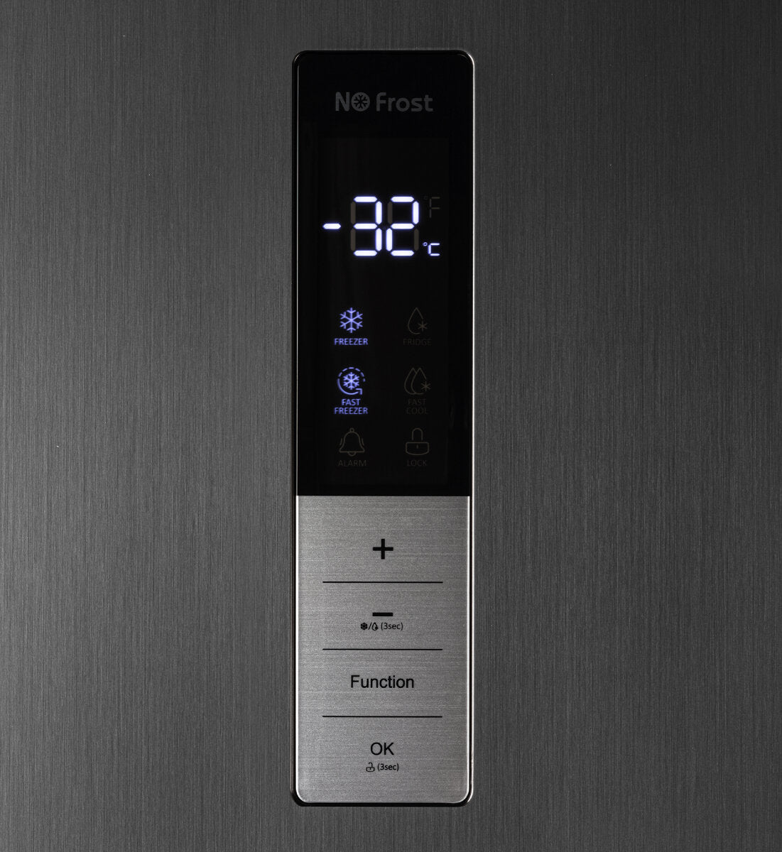 Brand New CHiQ 380L Hybrid Frost Free Upright Refrigerator Freezer CSH379NBSR3 - 5 Year Warranty - Perfect for Kitchens, Apartments & Small Homes