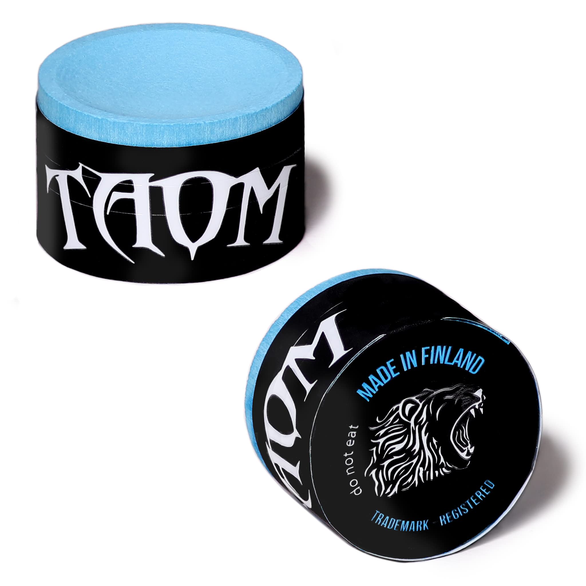 Premium Taom Pyro Billiard Pool Cue Chalk - Blue | Professional Snooker & Pool Accessory for Enhanced Grip & Precision Shots | Perfect for Tournaments & Home Game Rooms
