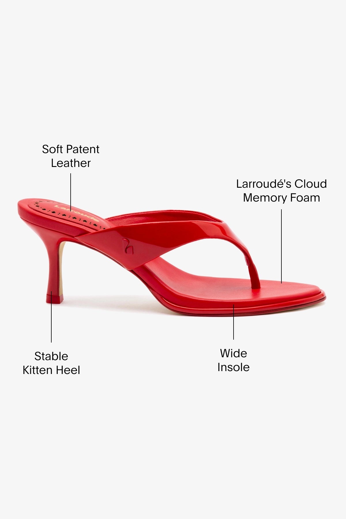 Gaia Sandal - Women's Scarlet Leather Sandals | Comfortable & Stylish for Summer, Beach, and Casual Outings