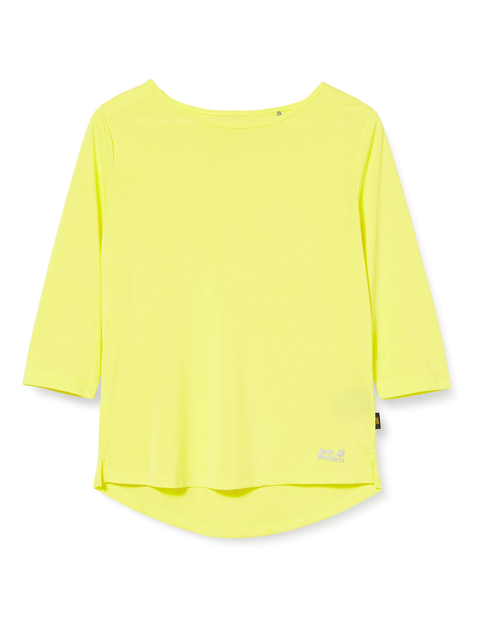 Jack Wolfskin Women's JWP 3/4 Length Hiking T-Shirt - Quick-Dry, Breathable & Lightweight for Outdoor Adventures, Travel & Camping